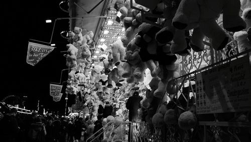 Full frame shot of market stall