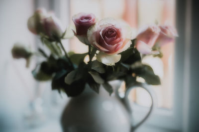 Close-up of rose bouquet