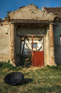 Abandoned built structure