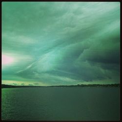 Scenic view of cloudy sky