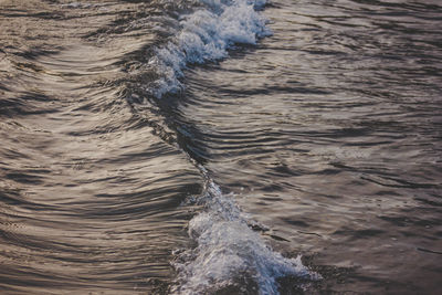 Full frame shot of rippled water