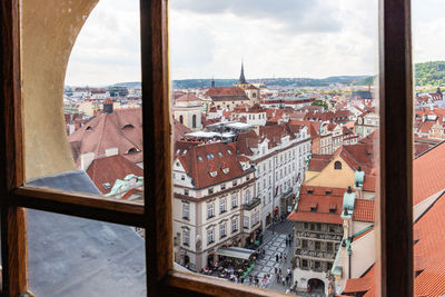 Buildings in city