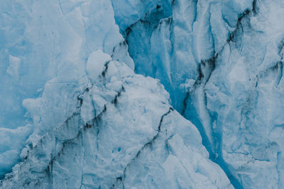 Full frame shot of frozen landscape
