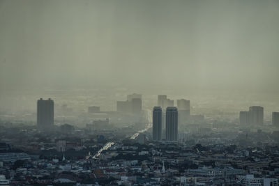 Cityscape against sky