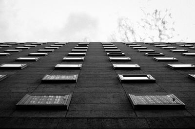 Low angle view of building against sky