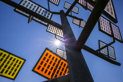 Germany, ulm, solar tree at solar city