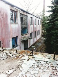 View of an abandoned building