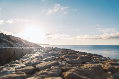 Sunrise down the coast of fuerteventura