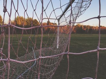 Close-up of chainlink fence