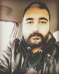 Portrait of young woman