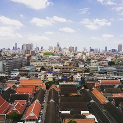 Cityscape against sky