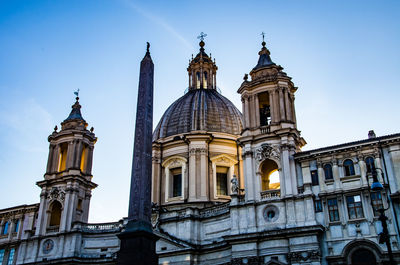 Low angle view of cathedral against sky