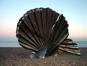 View of sea shore against the sky