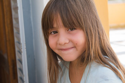 Portrait of adorable little girl