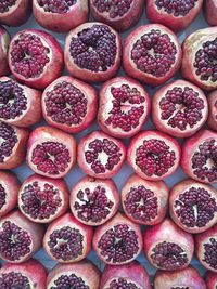 Full frame shot of fruits for sale in market