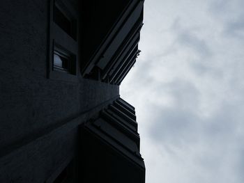 Low angle view of building against sky