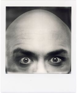 Close-up portrait of man