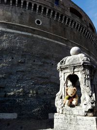 Statue of historic building