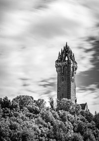 Low angle view of tower of building