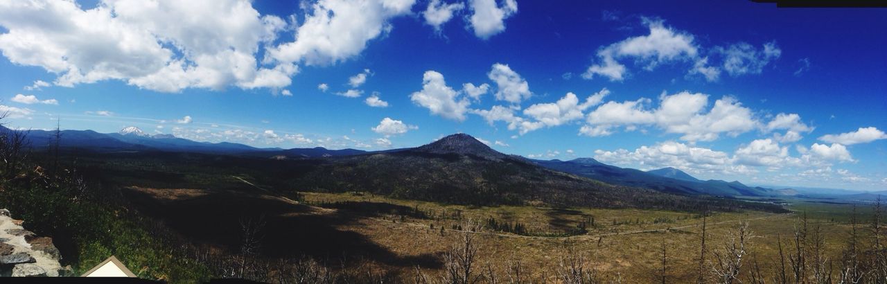 mountain, tranquil scene, sky, tranquility, mountain range, scenics, landscape, beauty in nature, blue, cloud, nature, cloud - sky, non-urban scene, idyllic, day, remote, outdoors, horizon over land, countryside, no people