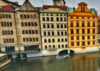 View of buildings in city