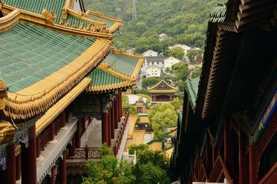 Panoramic view of buildings in city