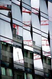 Full frame shot of modern building