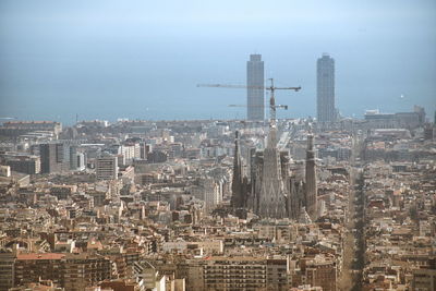 Aerial view of a city