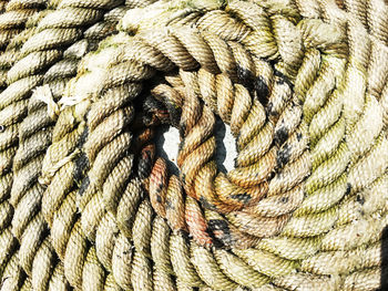 Full frame shot of rope