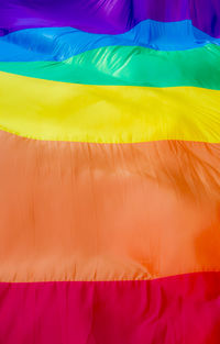 Full frame shot of multi colored flag