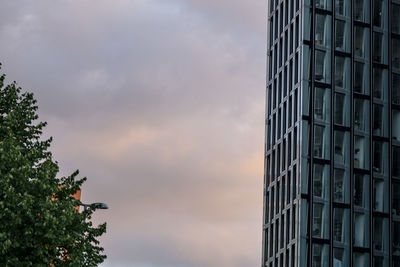 Low angle view of building against sky