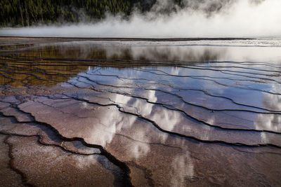 Yellowstone's geysers and thermal vents