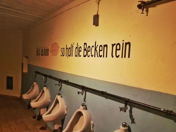 Text on wall