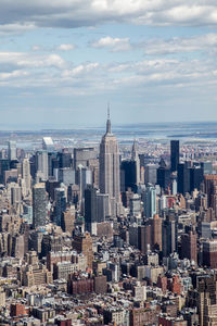 Cityscape against sky