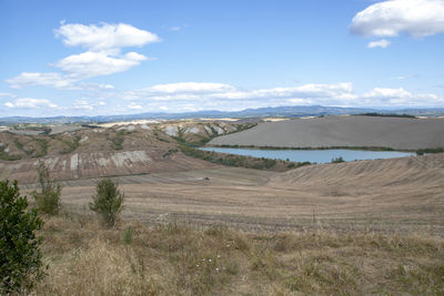 Panoramic view of landscape against sky