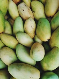 Full frame shot of fruits for sale in market