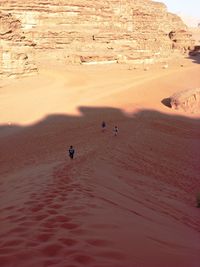 Scenic view of desert