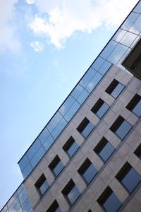 Low angle view of building against sky
