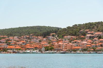 The town of trogir in croatia