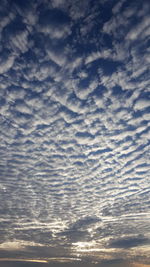 Low angle view of dramatic sky