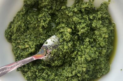 Close-up of vegetable in plate