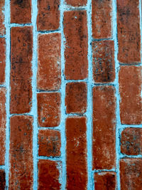 Full frame shot of brick wall