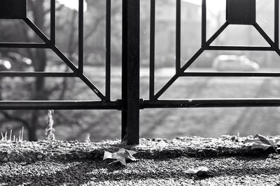 Close-up of chainlink fence