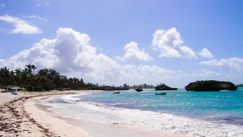 Scenic view of calm sea