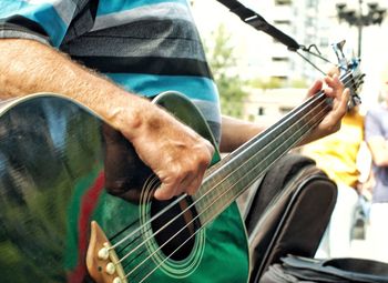 Man playing guitar