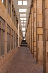 Corridor of building