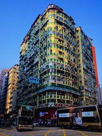 Low angle view of building against sky