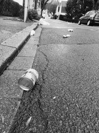 Street light on footpath