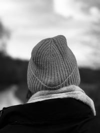 Knit hat and scarf