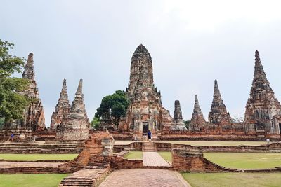 Temple against sky